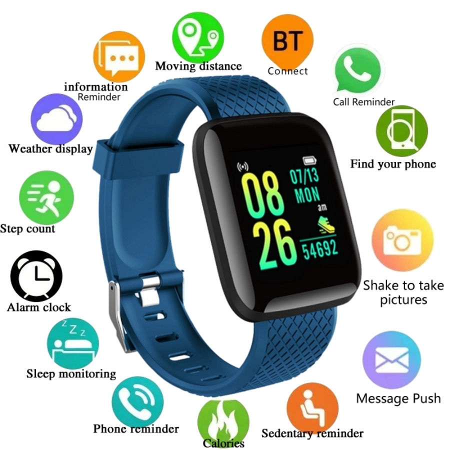 Electronics Gadgets For Men - Spor Smartwatch Spor Bilezik müzik kontrol