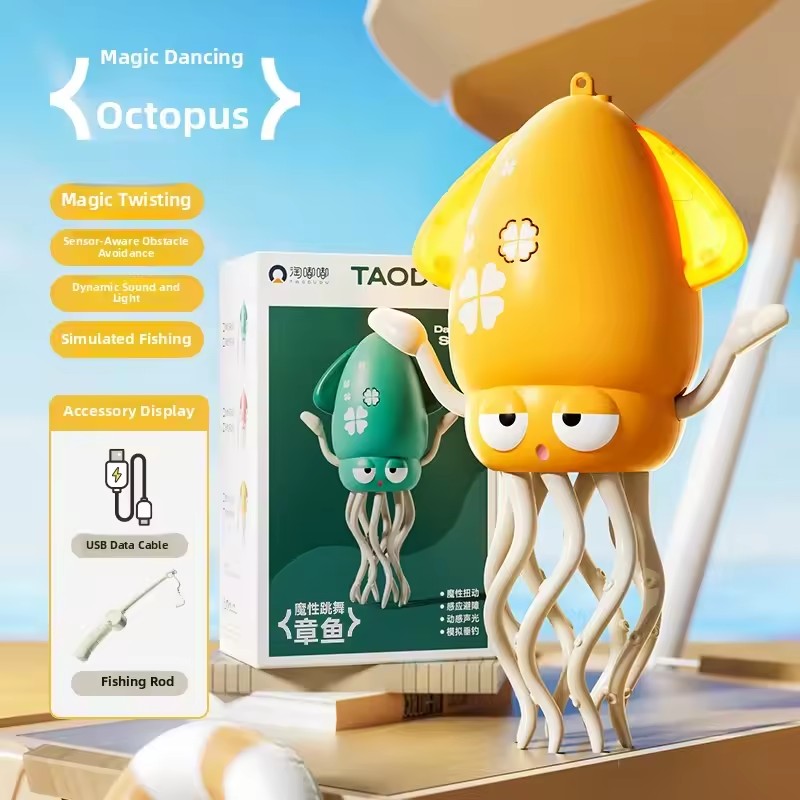 Electronics Gadgets For Gift - Akıllı Dans Eden Ahtapot Robotu -