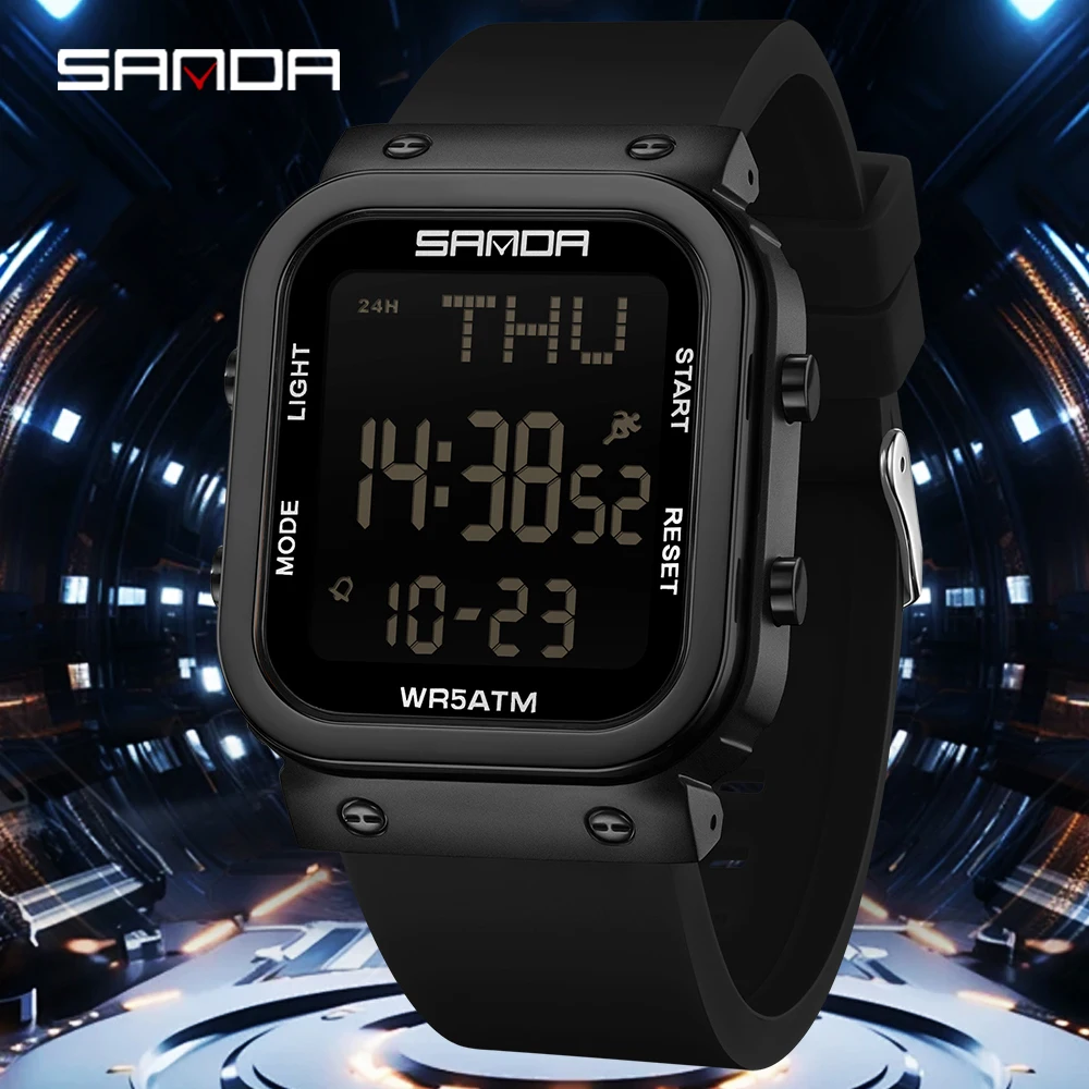 Electronics Gadgets For Men - SANDA dijital saat Erkekler Askeri Ordu