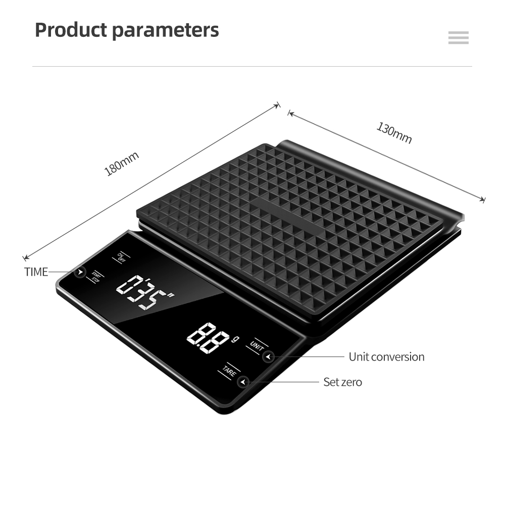 Akıllı Kahve Elektronik Terazi - Kitchen Electronics Gadgets incelemesi ve fiyatı