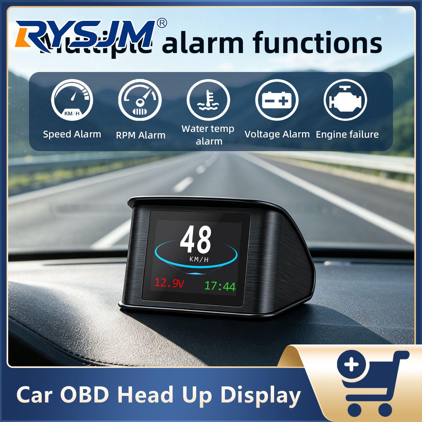 Araç OBD Metre Akıllı Baş Üstü - Electronics Gadgets Wholesale incelemesi ve fiyatı