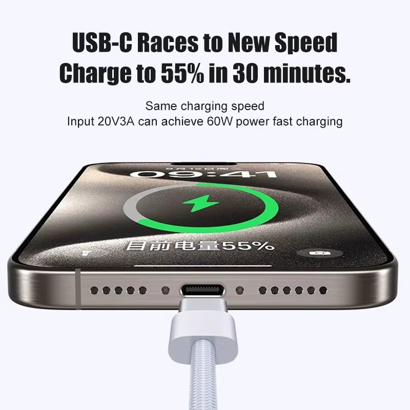 Usb A Tip C Renkli Kablo 20 W  - Electronics Gadgets Wholesale incelemesi ve fiyatı