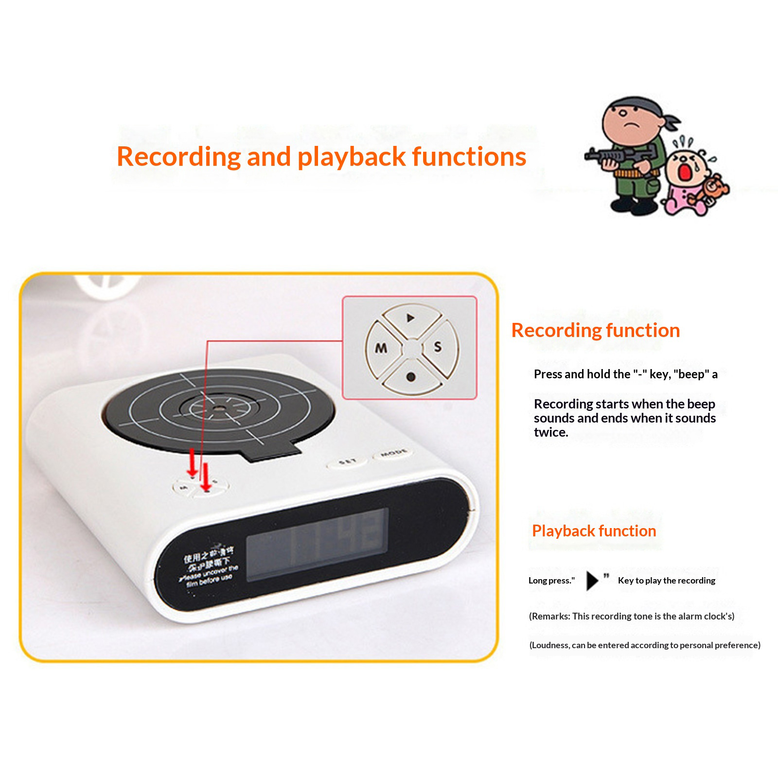 Elektronik masa saati yaratıcı - Electronics Gadgets For Gift incelemesi ve fiyatı