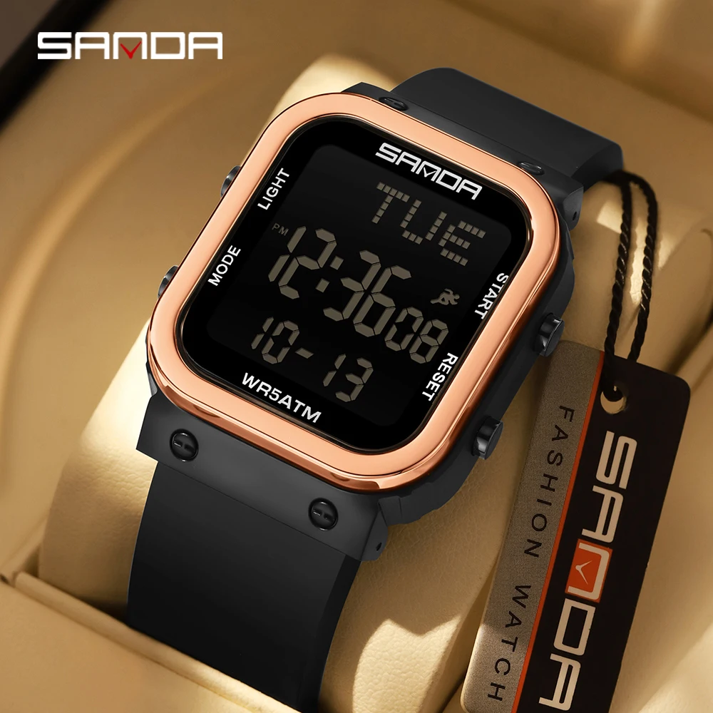 SANDA dijital saat Erkekler As - Electronics Gadgets For Men incelemesi ve fiyatı