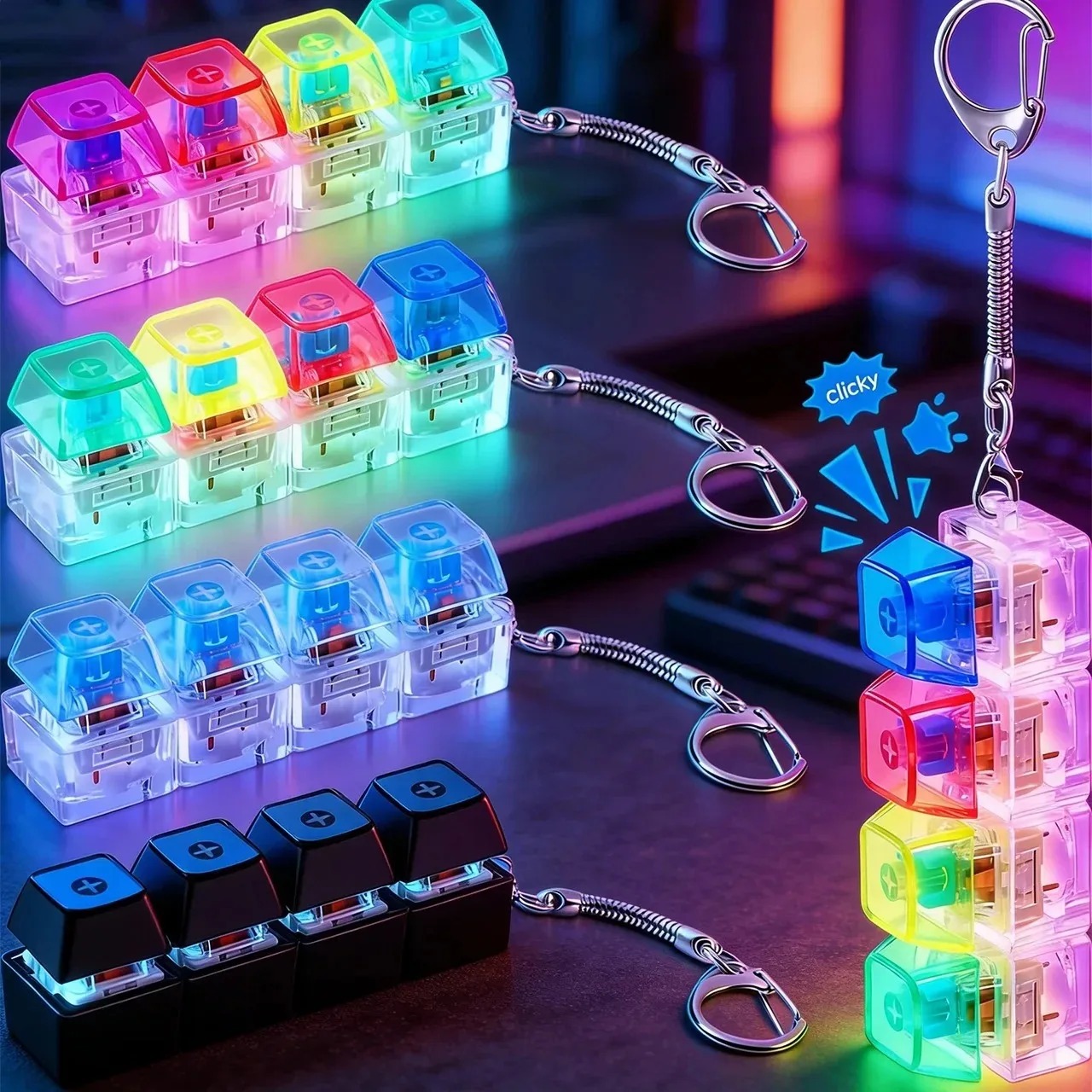 '/LED Klavye Anahtarlık Stres  - Electronics Gadgets For Kids incelemesi ve fiyatı
